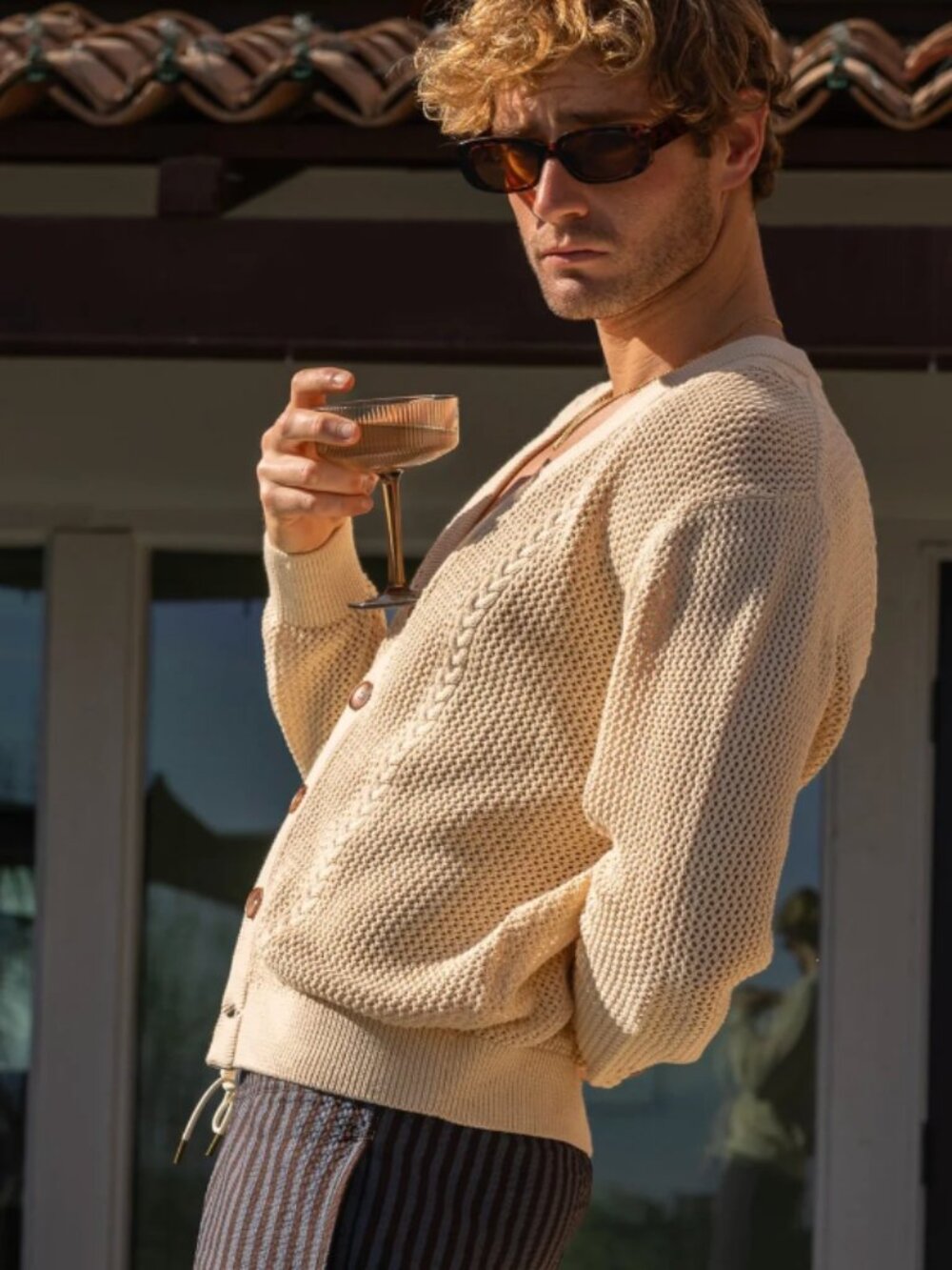 Dandy Del Mar Swim Suit and Cardigan